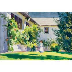 Harry Leith-Ross. Watercolor.