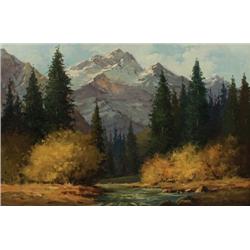 Ray Swanson. Oil on Canvas.