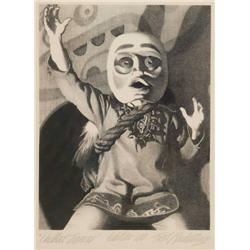 Frederick Machetanz. Lithograph.