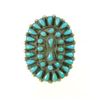 Image 6 : Zuni Turquoise & Silver  Bracelet and Ring