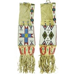 Sioux Beaded and Quilled Pipe Bag