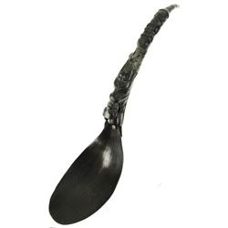 NWC Carved Horn Spoon