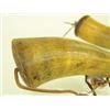 Image 6 : 2 Antique Powder Horns