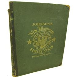 "Johnson's New Illustrated Family Atlas" Ca. 1853