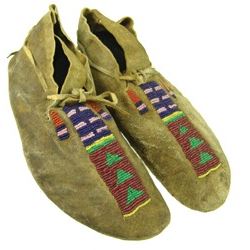 Cheyenne Beaded Moccasins