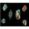 Image 1 : Group of 6 Navajo Rings