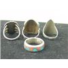 Image 11 : Group of 4 Navajo Rings
