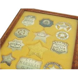 Western Badge Display