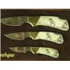 Image 4 : Set of Kevshaw Lock Back Folding Knives
