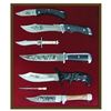 Image 1 : Frame Cased Knife Set - Six Knives