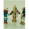 Image 3 : 3 Zuni Kachina Carvings.