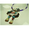 Image 4 : Zuni Inlay Eagle Dancer Pin/Pendant