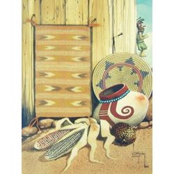 Nelson Dodd (N. D.) Shirley, Navajo (1938-2005)