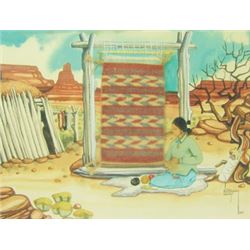 Nelson Dodd (N. D.) Shirley, Navajo (1938-2005)