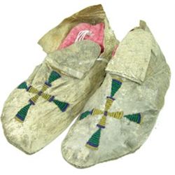 Sioux Beaded Moccasins