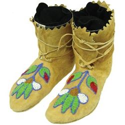 Plateau Beaded Moccasin
