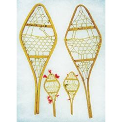 Miniature Adult & Child's Snowshoes