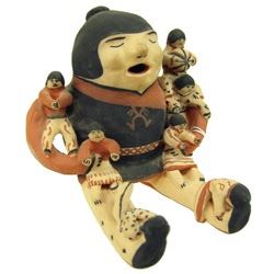 Cochiti Pottery Doll -Martha Arquero