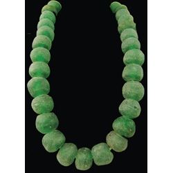 Mammoth Sea Glass Trade Beads