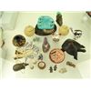 Image 1 : Box Lot of Small Southwest Items