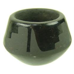 San Ildefonso Miniature Pottery - Blue Corn