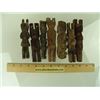 Image 16 : 7 Carved Wooden Figures