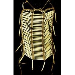 Sioux Bone & Bead Breast Plate