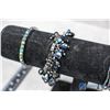 Image 5 : Carnival Glass Beaded Jewelry