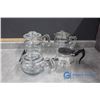 Image 1 : (4) Glass Pyrex Coffee/Tea Pots