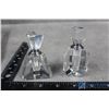 Image 2 : "Oleg Cassini" Crystal Perfume Bottles in Box