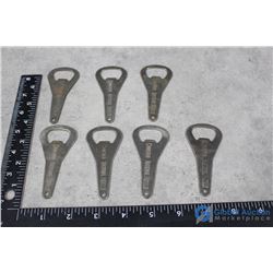 (7) Canadian National Hotels Bottle Openers