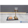 Image 1 : Half Yard Beer Glass/Stand & General Electric Carboloy Skate Sharpener (in Original Box)