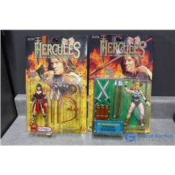 (2) Hercules Action Figures in Packages - BID PRICE x2