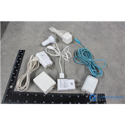 (2) Type C Phone Cords & Adaptor Plugs USB Micro B Cords