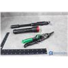 Image 1 : Bike Tire Pump, Flashlight & Tin Snips