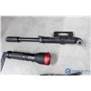 Image 3 : Bike Tire Pump, Flashlight & Tin Snips