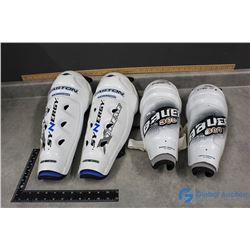Bauer SG300 13" Shin Pads & Easton Synergy Extreme 15" Shin Pads