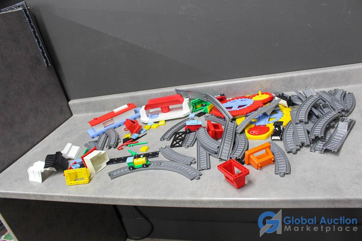 Vintage Plastic Train Set