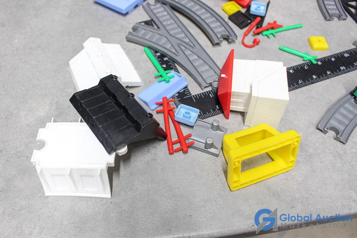Vintage Plastic Train Set