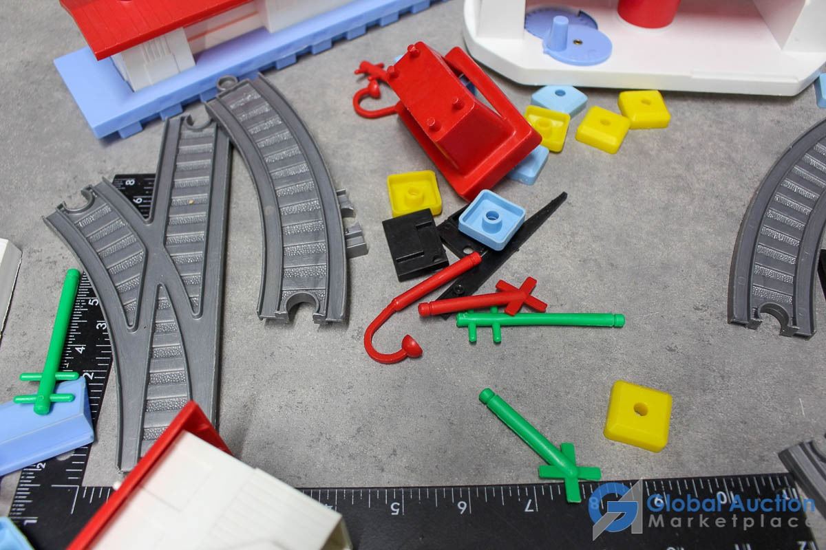 Vintage Plastic Train Set