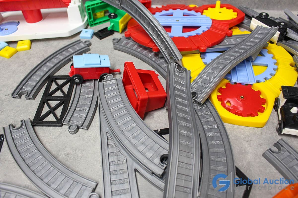 Vintage Plastic Train Set