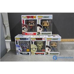 (5) POP! Funko Vinyl Figurines - BID PRICE TIMES 5