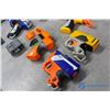 Image 2 : (6) Misc Nerf Dart Guns - Strongarm, Barricade rv-10, Reflex ix-1, etc