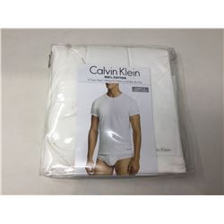 Calvin Klein Classic Fit White Tees (small)
