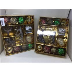 Lot of Shatter-Resistant Ornaments