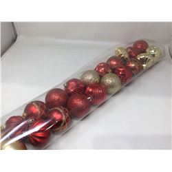 36 Piece Shatter Resistant Ornaments