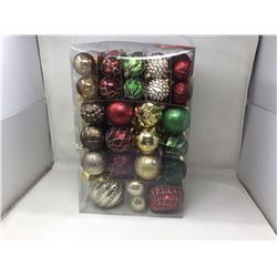 66 Piece Shatter-Resistant Ornaments