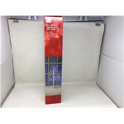 24in LED Birch Tabletop Tree with Timer