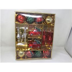 Lot of Shatter-Resistant Ornaments