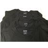 Image 2 : GildanXL Black V-Necks (6pk)